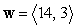 Express   as a linear combination of the two vectors   and   .
