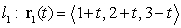 Consider the following two lines.     The two lines intersect if: A)    . B)    . C)    . D)    . E)    and   do not intersect for any value of  