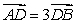 In the triangle with vertices   , and   ,   is a point on the side   , such that   .   is a line through   , parallel to the side   , intersecting   at a point   .  A) Find the vector equation of the line    B) Compute the length of the vector  