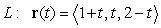 Let   be the line   .  A) Find the distance   between any point on   and the origin as a function of    B) Find the point on   closest to the origin by minimizing   .