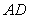 Find an equation of the bisector   of the angle   in the triangle with vertices  
