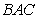 Find an equation of the bisector   of the angle   in the triangle with vertices  