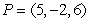 Let   and   . Find the point on   lying three-fifths of the way from   to   .