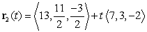 Determine whether the lines   and   intersect, and if so, find the point of intersection.