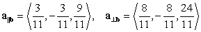<strong>The decomposition of with respect to is which of the following?</strong> A) B) C) D) E)
