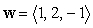 Find a unit vector   orthogonal to   and making an angle of   with the vector   .