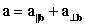 Find the decomposition   of   with respect to   .