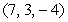 The angle between two intersecting lines is the acute angle between the direction vectors of the lines. Find the angle between the line through the points   and   and the line through the points   and   .