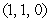 The line   is determined by the two points   and   , and the line   is determined by the points   and   . Find the unit vectors   along the line perpendicular to both   and   .