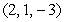 The line   is determined by the two points   and   , and the line   is determined by the points   and   . Find the unit vectors   along the line perpendicular to both   and   .