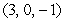 The line   is determined by the points   and   . The line   is determined by the points   and   . Find a unit vector along the line perpendicular to both   and   .
