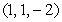 The line   is determined by the two points   and   and the line   is determined by the points   and   . Find a unit vector along the line perpendicular to both   and   .