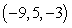 The following lines (   is a parameter) are known to be in one plane.     If they intersect at the point   , find the following.  A) the value of    B) the scalar equation of the plane