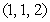 Find an equation of the plane that passes through the points , and .