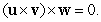 <strong>Three nonzero vectors, in 3-space are in one plane (coplanar) if:</strong> A) B) one of them is a linear combination of the other two. C) one of them is parallel to the cross product of the other two. D) the scalar triple product of , and is zero. E) both B and D.