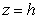 For which values of   is the intersection of the horizontal plane   and the hyperboloid   empty?