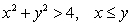 Use cylindrical coordinates to describe the following set given in rectangular coordinates:   .