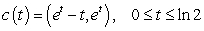 The surface area   of the surface generated by revolving the parametric curve   about the x-axis for   is given by the formula   . Compute the area of the surface generated by revolving the parametric curve   about the x-axis.