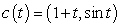 The surface area   of the surface generated by revolving a parametric curve   about the x-axis for   is given by the formula   . Compute the area of the surface generated by revolving the curve   ,   about the x-axis.