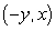 Suppose that   has polar coordinates   , where x and y are not both zero. Find the polar coordinates of the following.  A)    B)    C)    D)  
