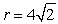 The area outside   but inside   is which of the following?   A)    B)  16 C)    D)  32 E)  8