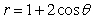 Find the area of the inner loop of   .  