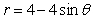 Find the area inside the cardioid and below the line