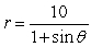 The polar curve   is the equation of:  A) a circle. B) an ellipse. C) a parabola. D) a hyperbola. E) a line.