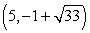 Write the standard equation for the ellipse with foci at   and   , and vertices at   and   .