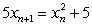 Let   be defined recursively by   . Which of the following statements holds? A)  If   , then   . B)  If   , then   . C)  If   , then   . D)  If   then   . E)  None of the above is correct.