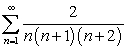 Find the   partial sums of the series   , and determine its sum.