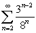 Find the sum of the following series. A)    B)    C)  
