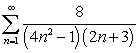 Find the   partial sums of the series   , and determine its sum.