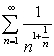 Use the Comparison Tests to determine if the following series converge. A)    B)    C)  