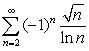 Determine whether the series is absolutely convergent, conditionally convergent, or divergent. A)    B)    C)  