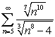 Determine whether the series   converges or diverges.