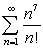 Use the Ratio Test to determine if the following series converge. A)    B)    C)  