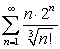 Use the Ratio Test to determine if the following series converge. A)    B)    C)  