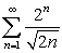 Use the Root Test to determine if the following series converge. A)   (   )  B)    C)  