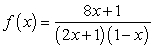 Use the formula for geometric series to expand the function   in a power series with center   . Determine the values of   for which it is valid.