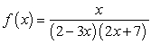 Use the formula for geometric series to expand the function   in a power series with center   , and determine the values of   for which the expansion is valid.