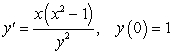 Solve the initial value problems. A)    B)  