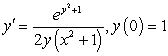Solve the initial value problems. A)    B)  