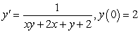Solve the initial value problems. A)    B)  