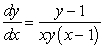 Solve the differential equation.  