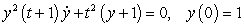 Consider the initial value problem   .  A) Use Euler's method with   to approximate the solution at the point   .  B) Solve the initial value problem and find the exact solution.