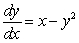 Match the direction fields with their differential equations A)    B)    C)    D)    i)    ii)    iii)    iv)  