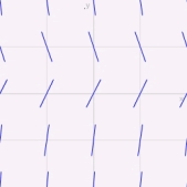 Match the direction fields with their differential equations A)    B)    C)    D)    i)    ii)    iii)    iv)  