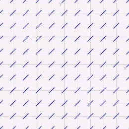 Match the differential equation with its slope field. A)    B)    C)    D)    E)    i)    ii)    iii)    iv)    v)  