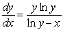 The differential equation   is: A)  linear. B)  nonlinear, but it becomes linear if   is the independent variable. C)  separable. D)  nonseparable, but it becomes separable if   is the independent variable. E)  none of the above.